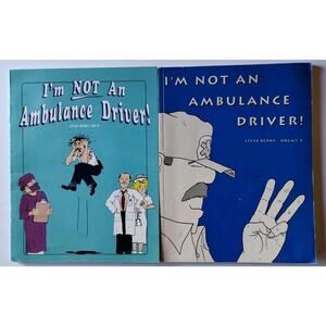 Steve Berry SIGNED "I'm Not an Ambulance Driver" #1 & Book #3 & Bonus Material